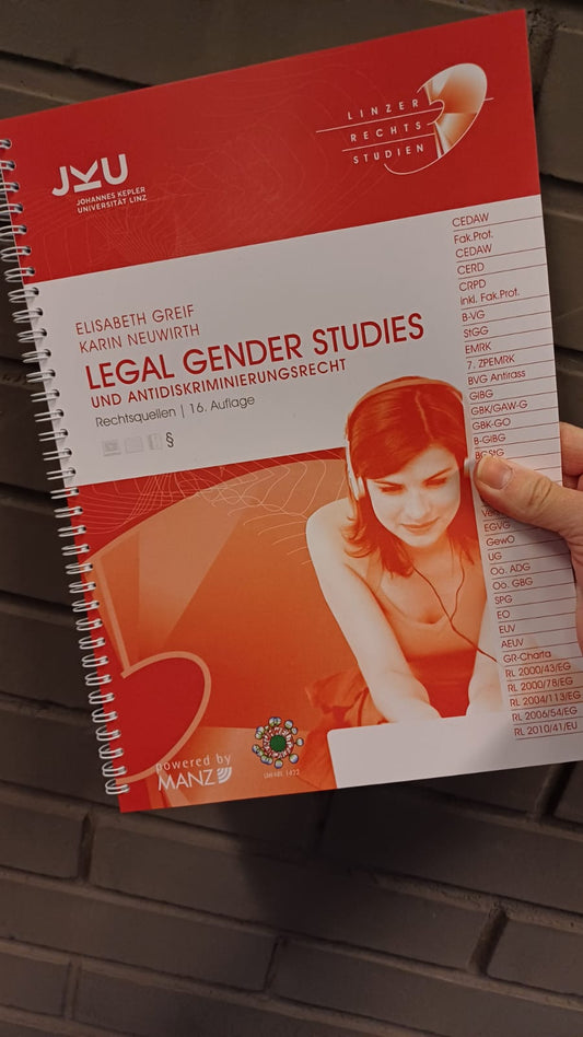 Rechtsquelle Greif, Neuwirth, Legal Gender Studies und Antidiskriminierungsrecht - 2024 (MMSM GmbH)